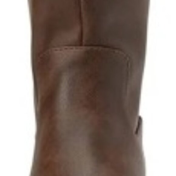 Rocket Dog Idea Brown Boot Women's Faux Fur Lining, Chunky Heel Size 8 - Picture 3 of 6